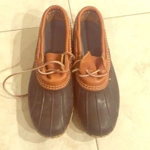LLbean duck boots size 8